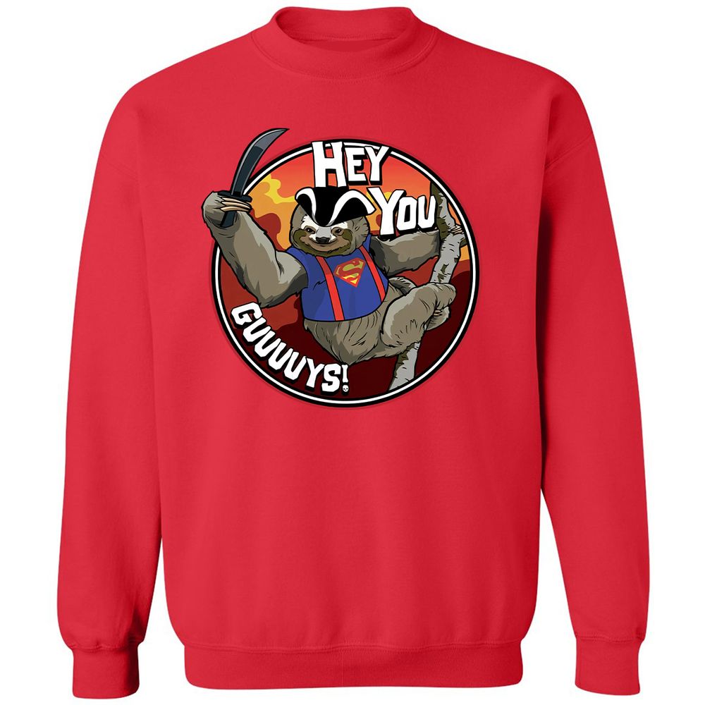 Classic Unisex Sweatshirt - RV6ZT42K - Red - 5