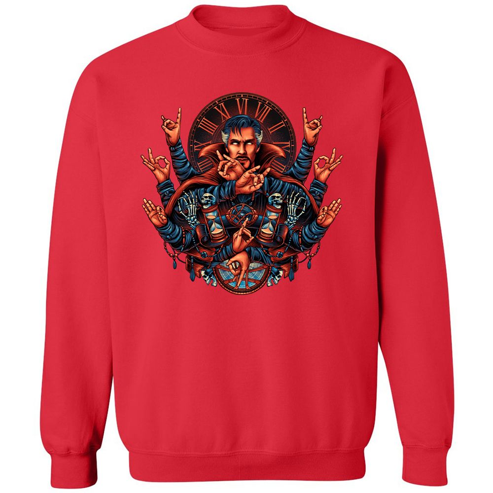Classic Unisex Sweatshirt - 1N7TFHEC - Red - 5
