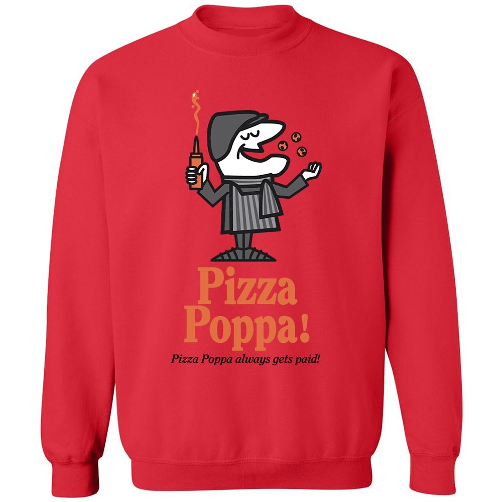 Classic Unisex Sweatshirt - PV7LHGNZ - Red - 5