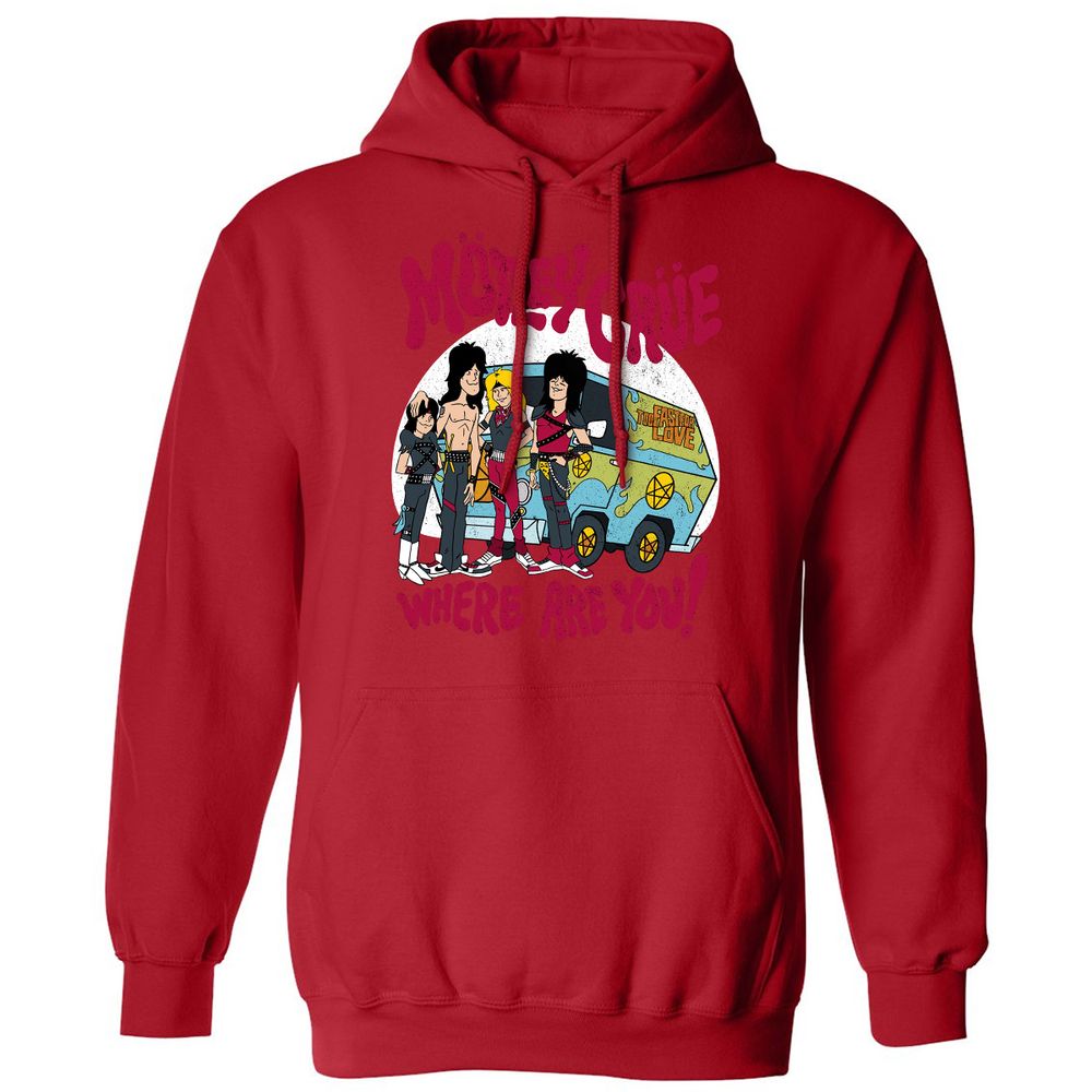 Classic Unisex Hoodie - 8AFN2MPG - Red - 5