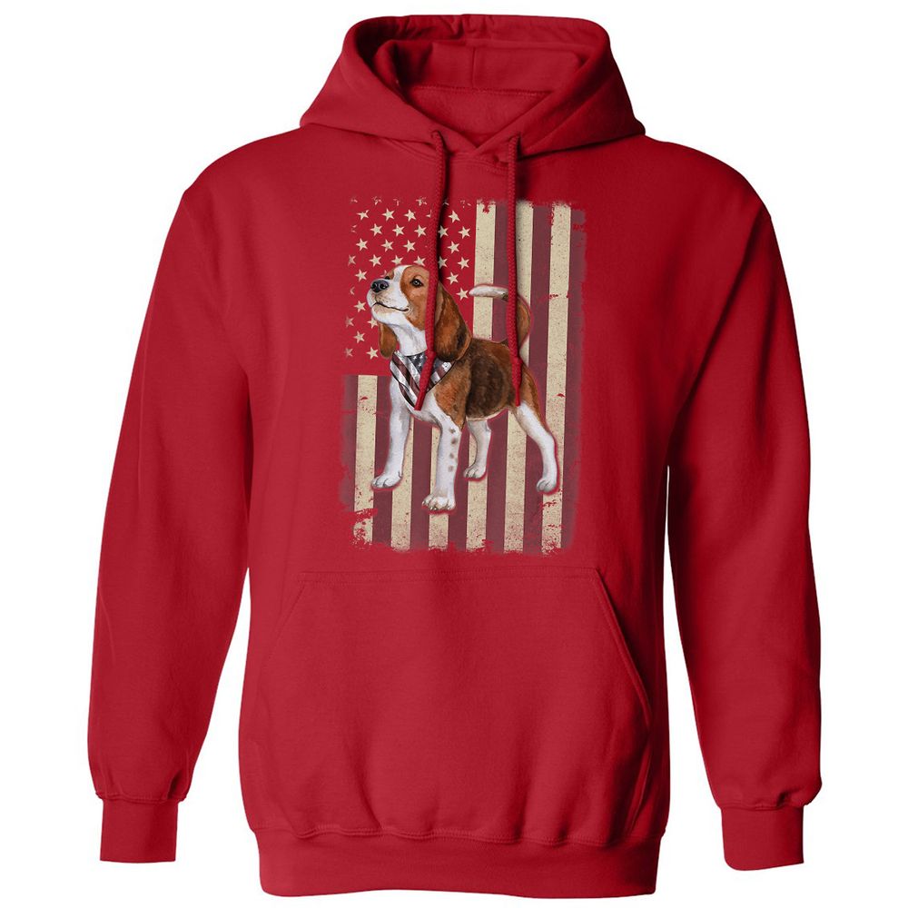 Classic Unisex Hoodie - N8SG3RH6 - Red - 5
