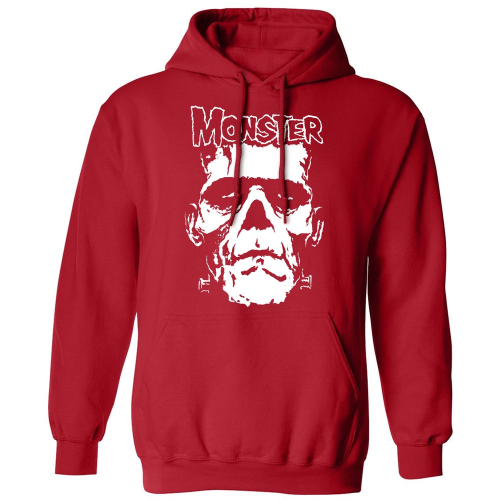 Classic Unisex Hoodie - 14T3LJYX - Red - 5