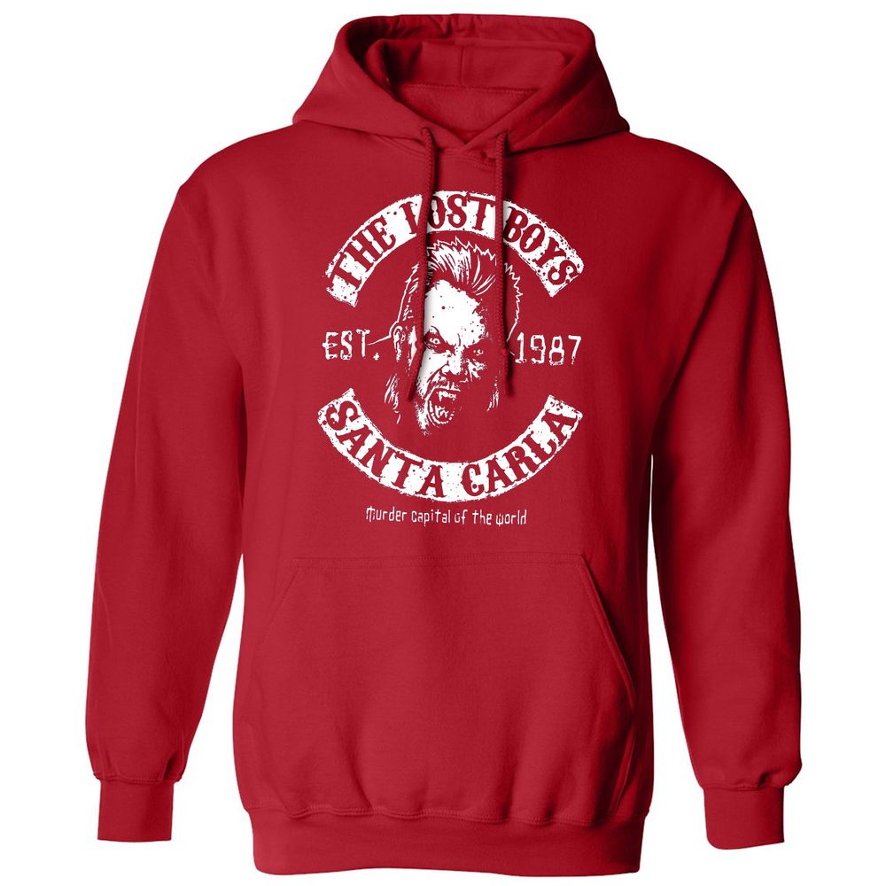 Classic Unisex Hoodie - EH51VXJF - Red - 5