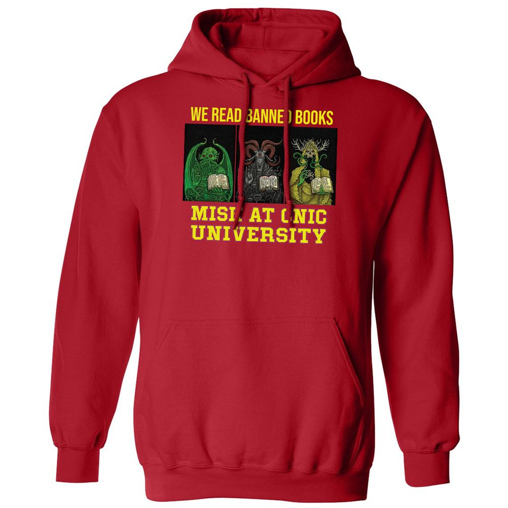 Classic Unisex Hoodie - FF8XGWQY - Red - 5
