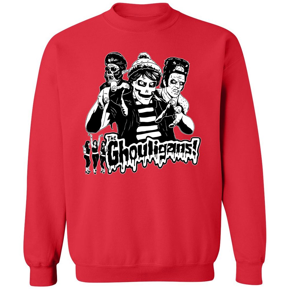 Classic Unisex Sweatshirt - MSHQPEXL - Red - 5