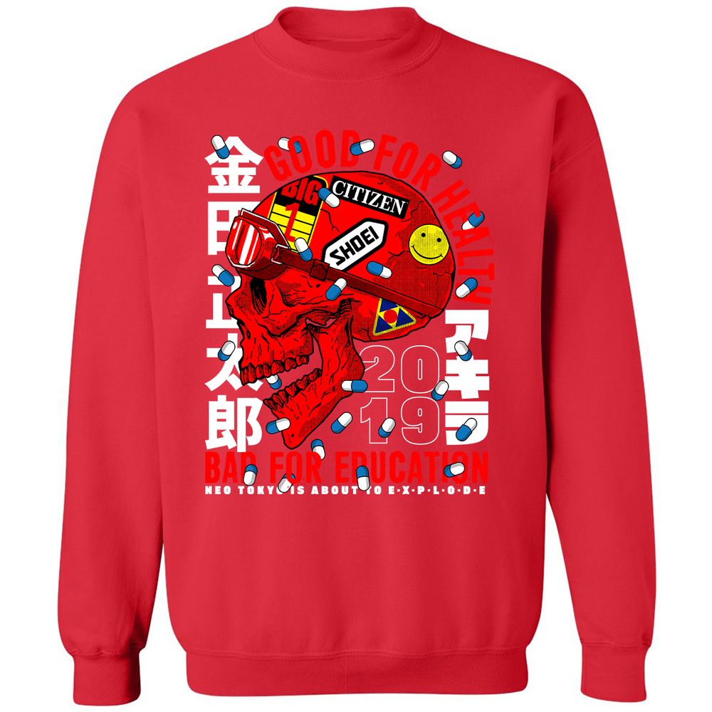 Classic Unisex Sweatshirt - NQCAYDW2 - Red - 5