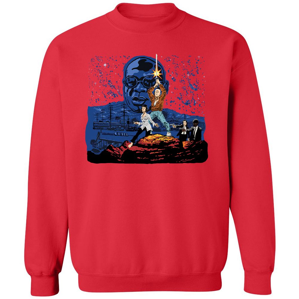 Classic Unisex Sweatshirt - 91UQAJW8 - Red - 5