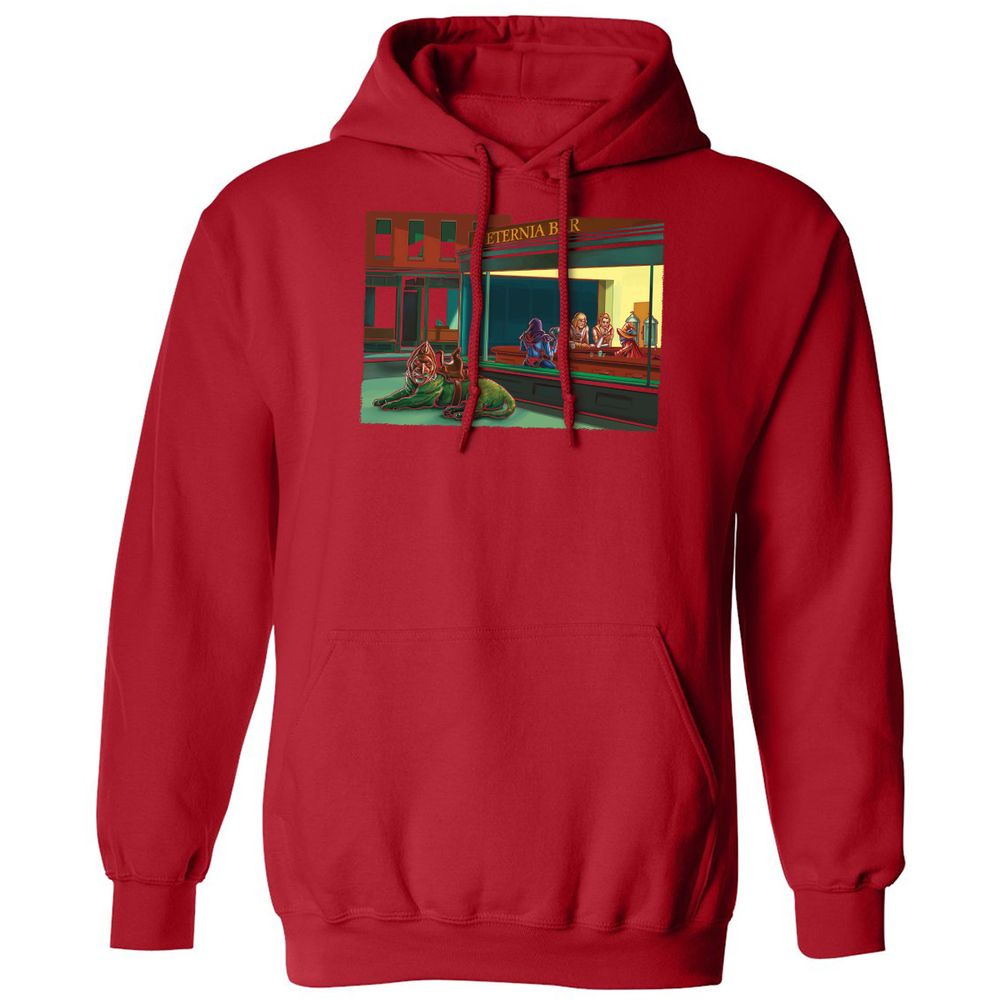 Classic Unisex Hoodie - UZLEXFWC - Red - 5