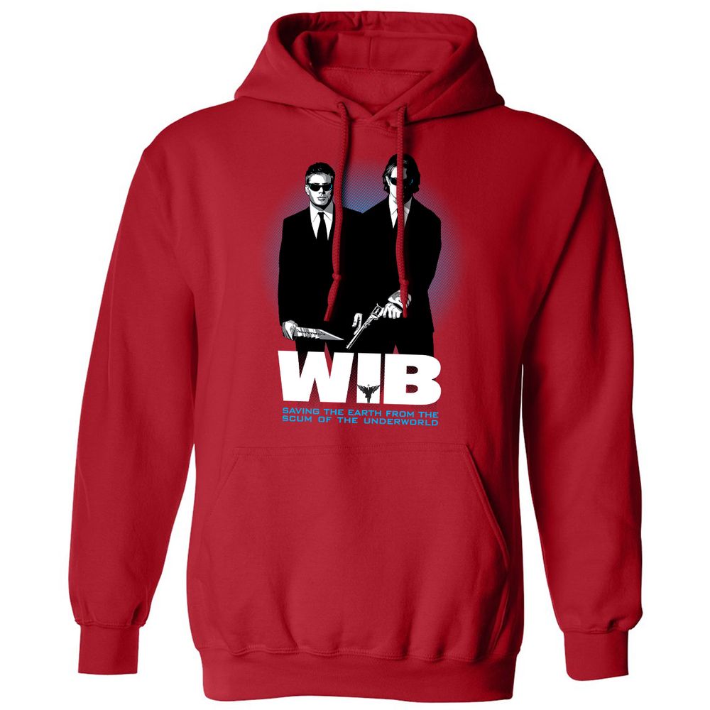 Classic Unisex Hoodie - UA8E8UVX - Red - 5
