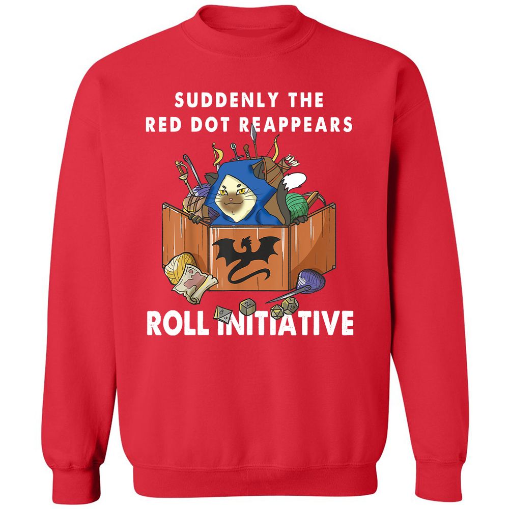 Classic Unisex Sweatshirt - 84LWX9QT - Red - 5