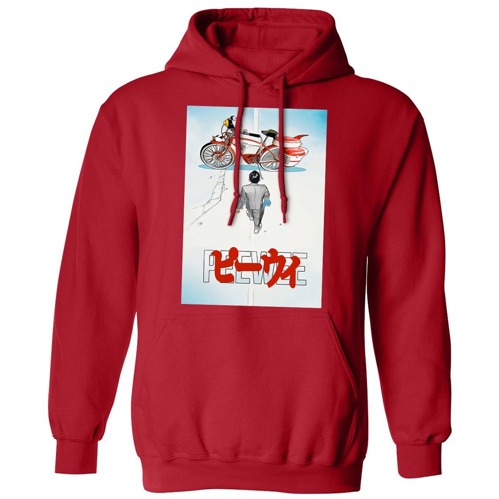 Classic Unisex Hoodie - 3PMD3G57 - Red - 5