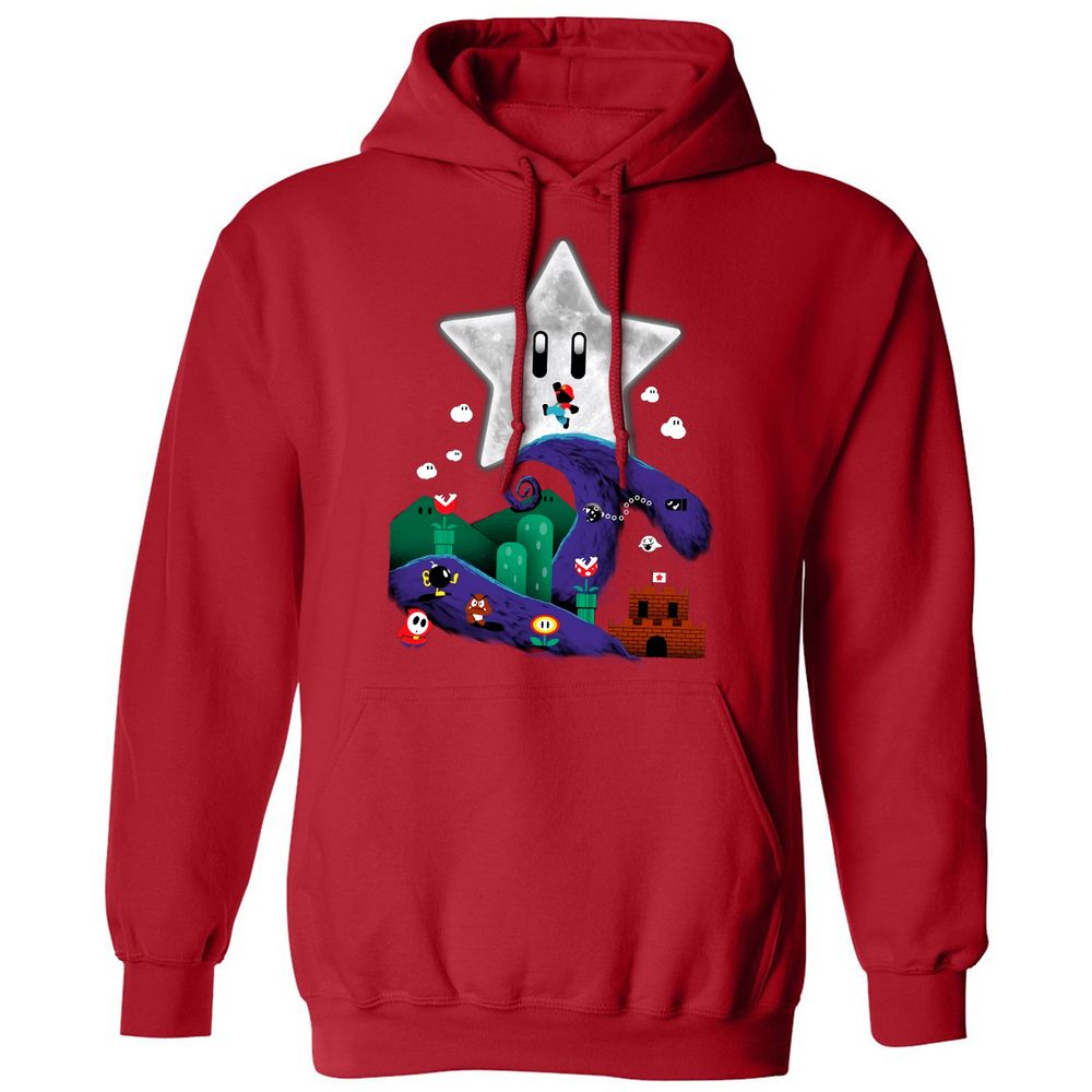 Classic Unisex Hoodie - PHWTLLTC - Red - 5