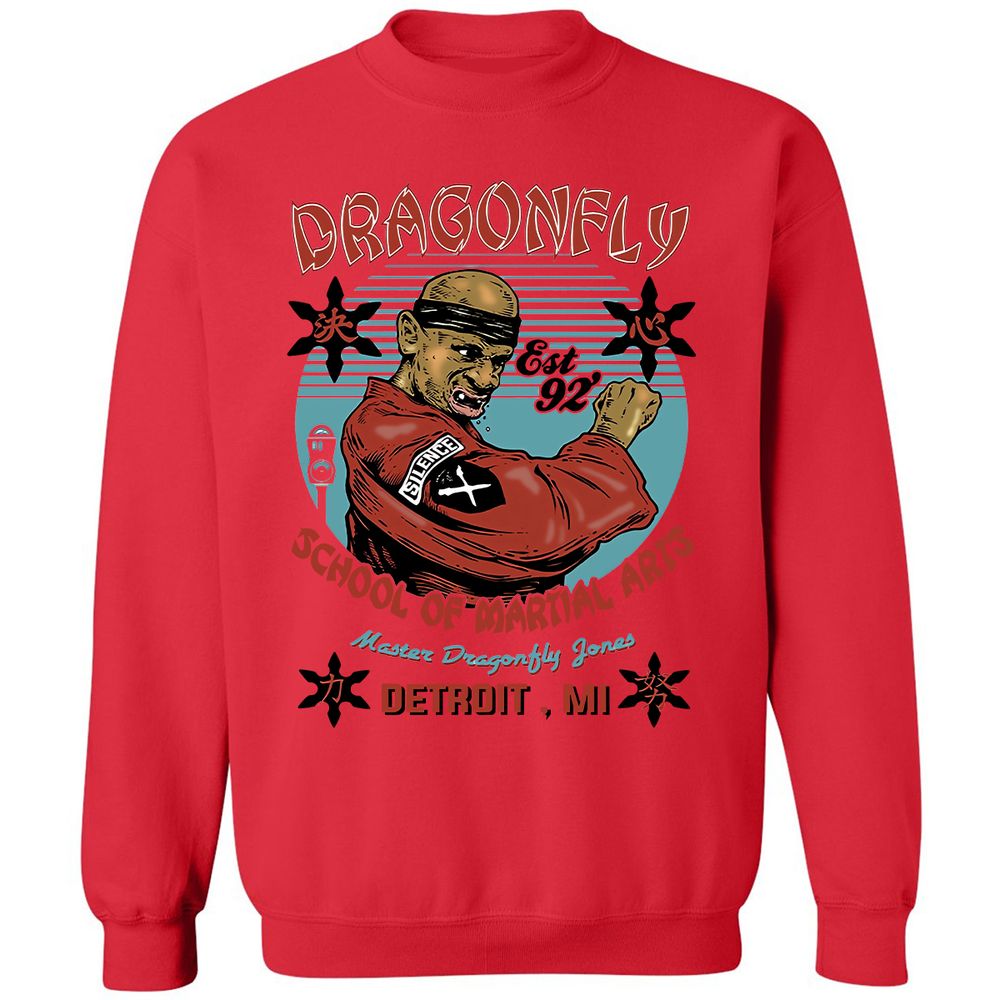 Classic Unisex Sweatshirt - 9J9WVVFV - Red - 5