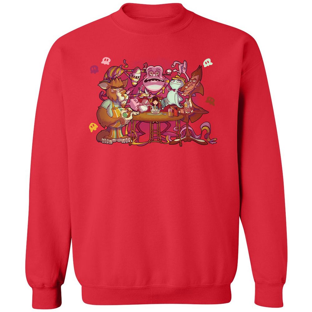 Classic Unisex Sweatshirt - B4L748V5 - Red - 5