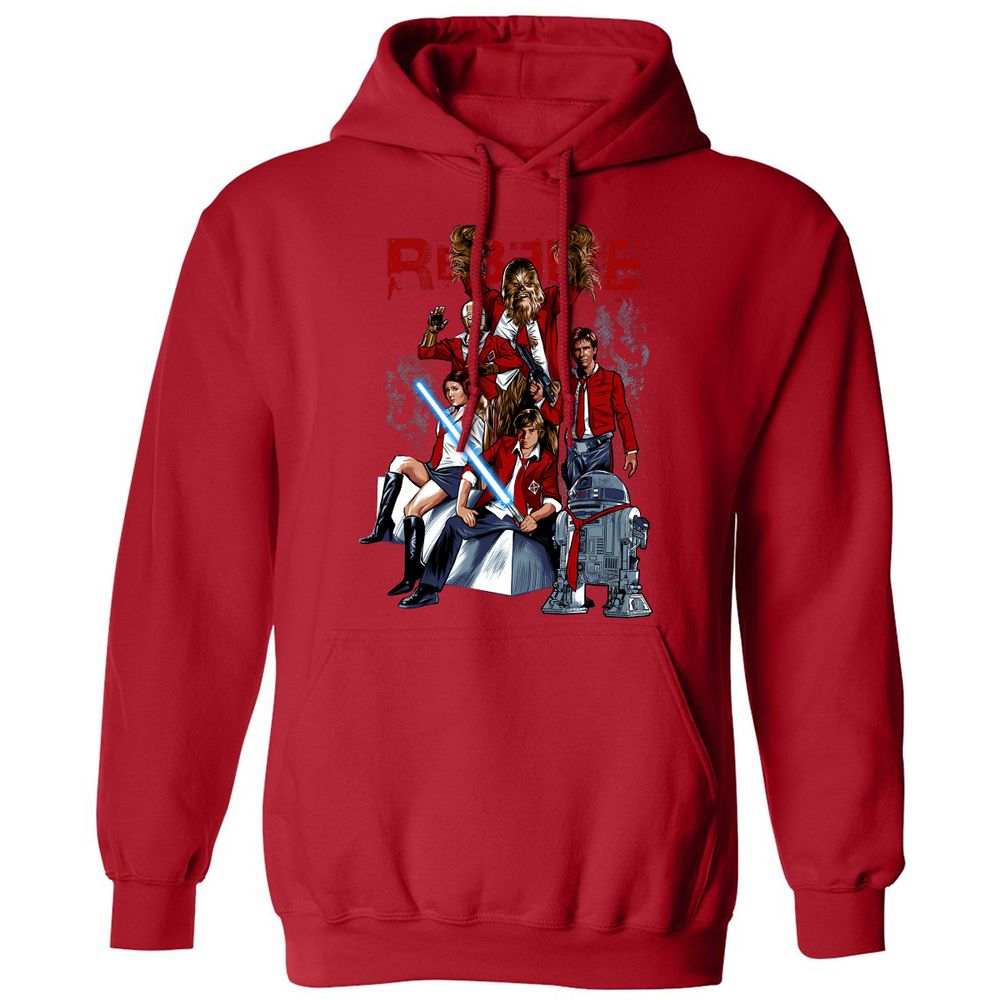 Classic Unisex Hoodie - ND7NQEWC - Red - 5
