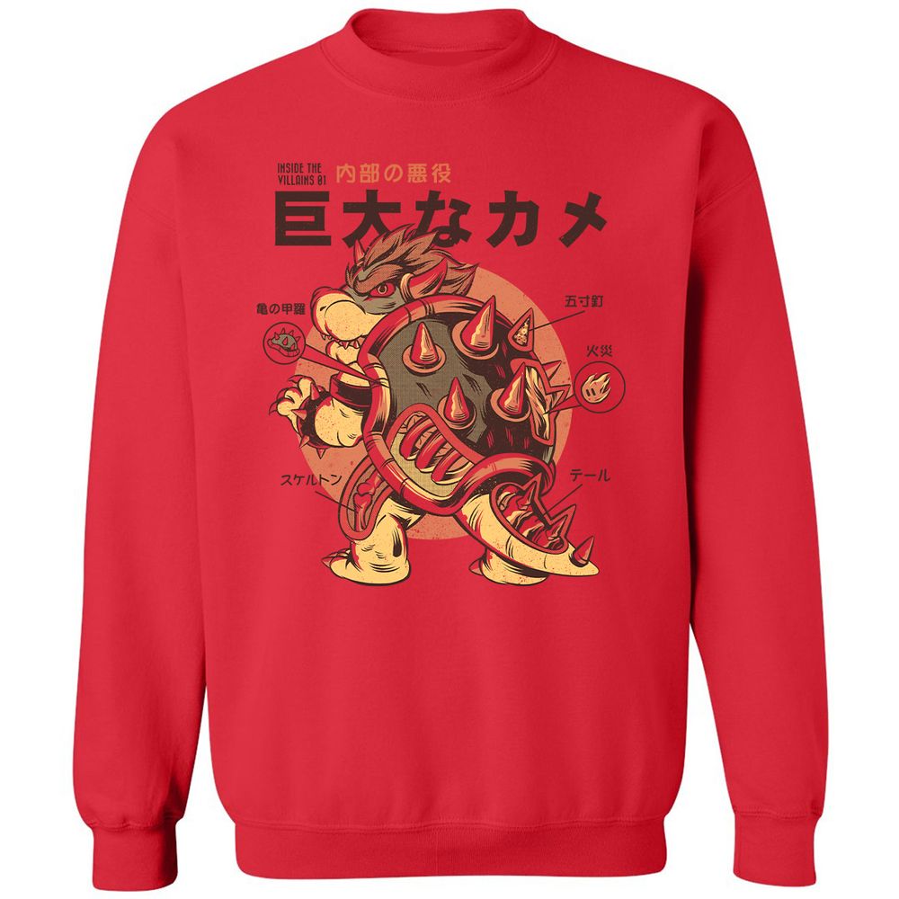 Classic Unisex Sweatshirt - FZJY1L54 - Red - 5