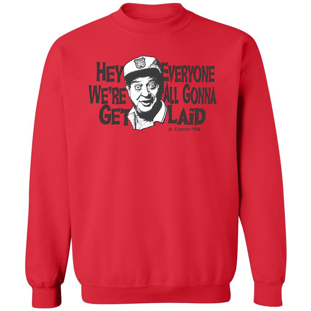 Classic Unisex Sweatshirt - C3742D2G - Red - 5
