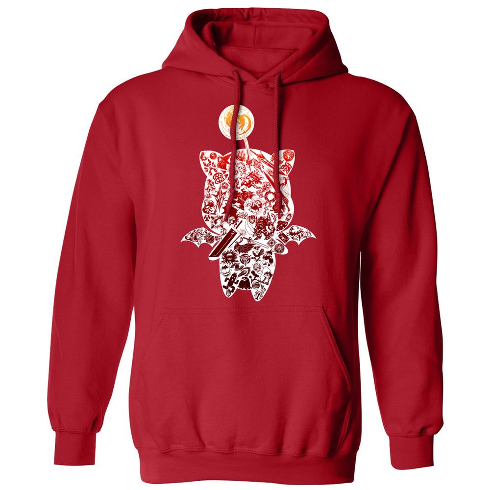 Classic Unisex Hoodie - 2Q8939PH - Red - 5