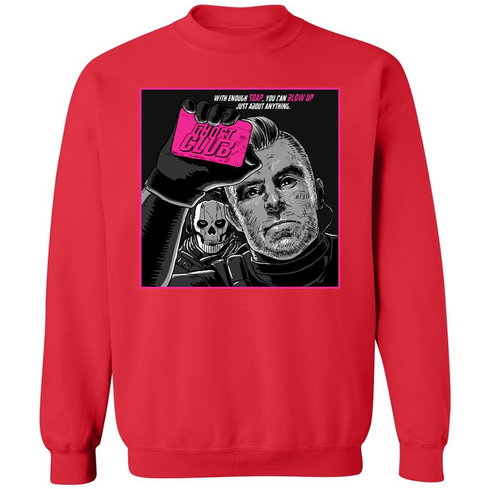 Classic Unisex Sweatshirt - 1TYD55K3 - Red - 5