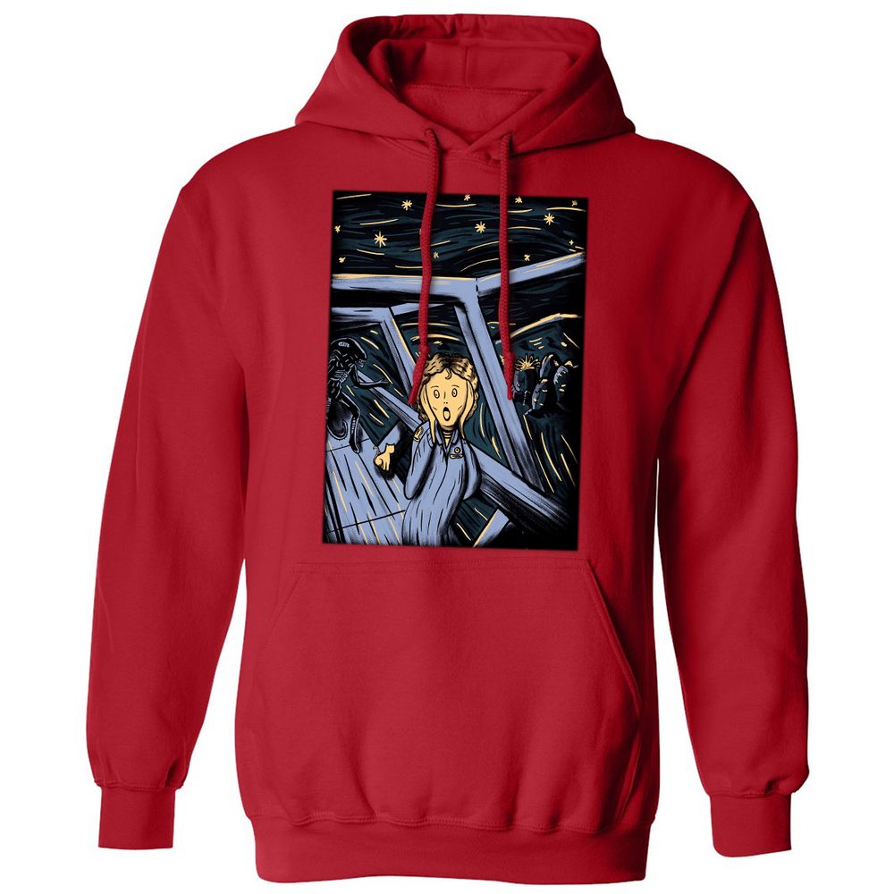 Classic Unisex Hoodie - Z79VDWPR - Red - 5