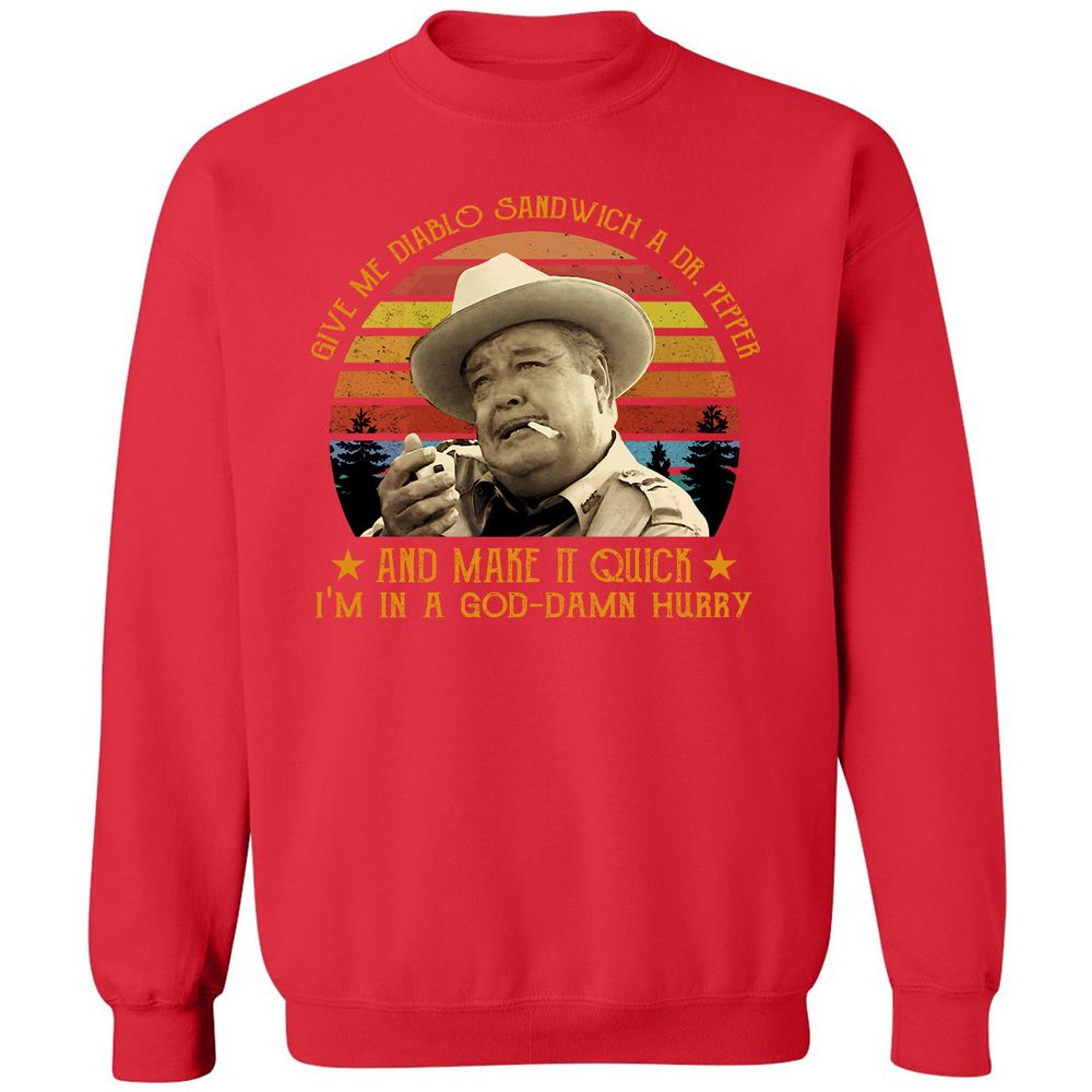 Classic Unisex Sweatshirt - JHRK58ZQ - Red - 5