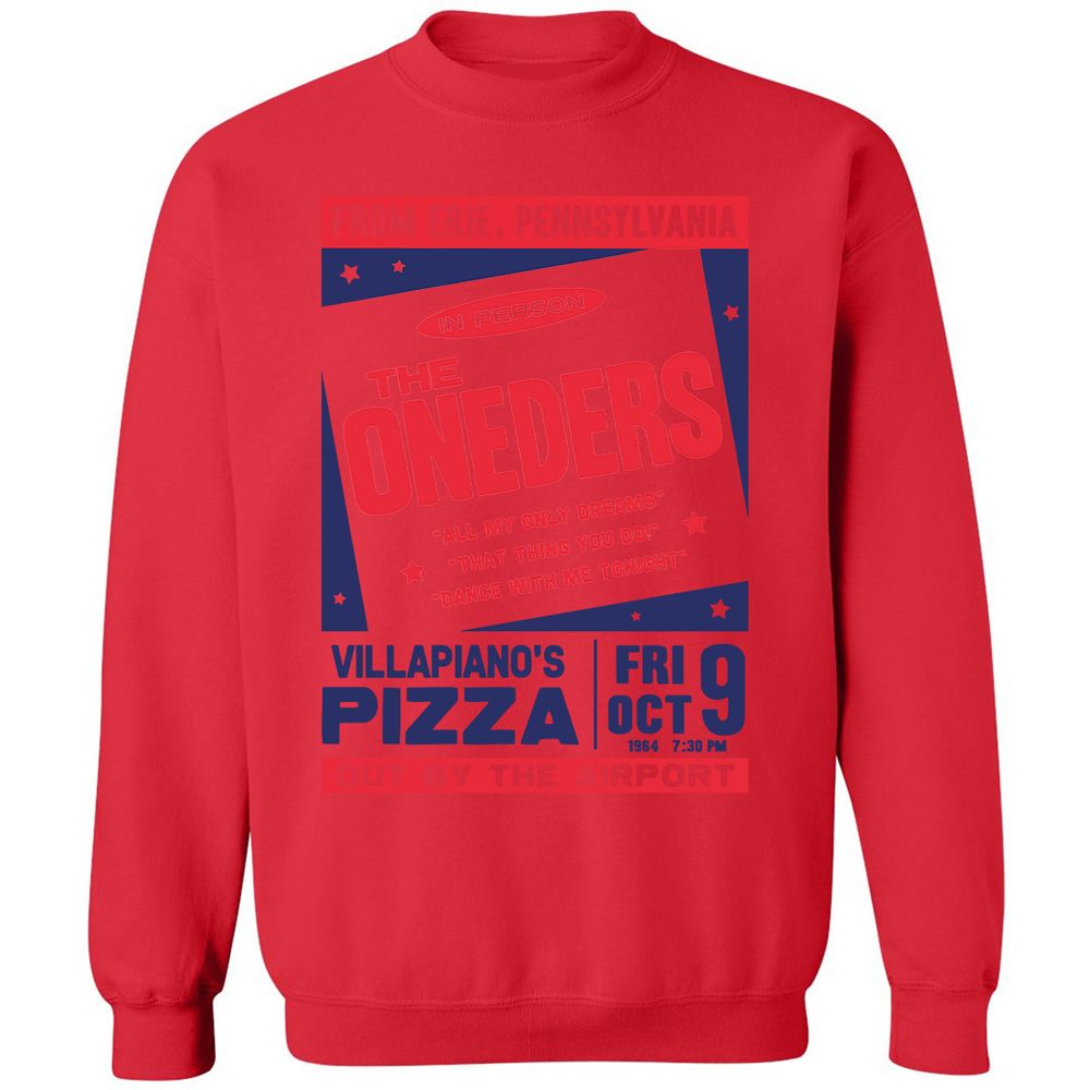 Classic Unisex Sweatshirt - P2R2VAKE - Red - 5