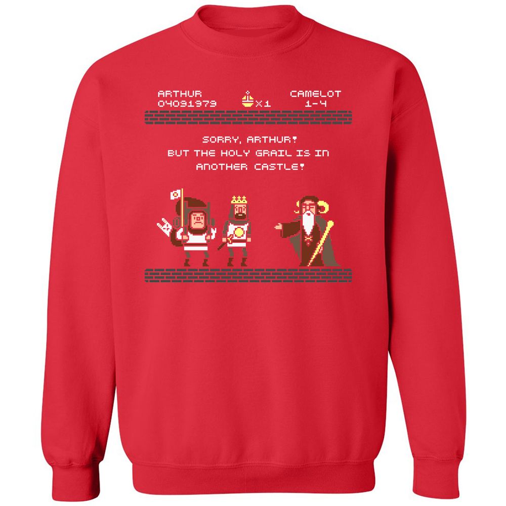 Classic Unisex Sweatshirt - FELNLTUC - Red - 5