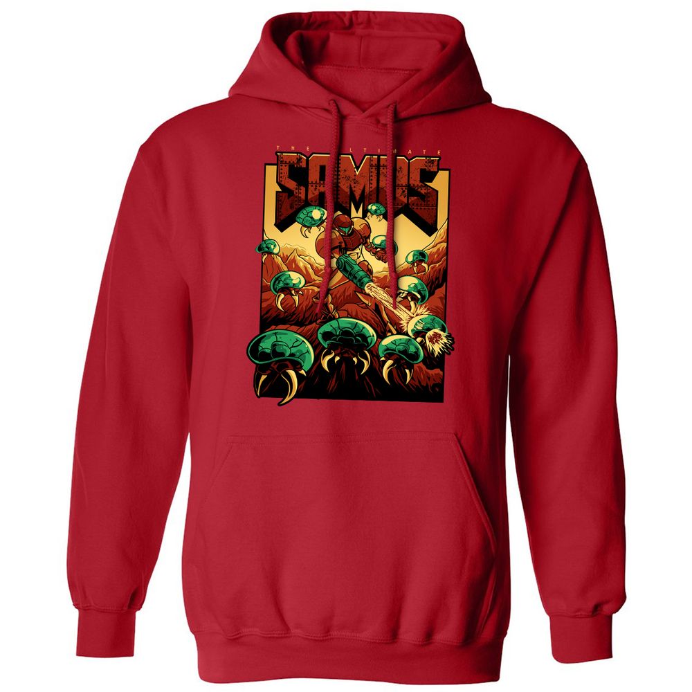 Classic Unisex Hoodie - GJNUVGJU - Red - 5