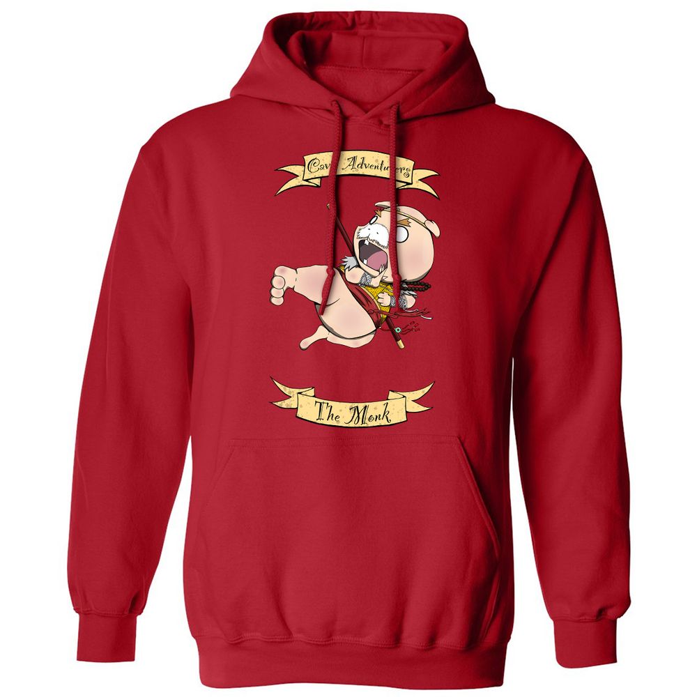 Classic Unisex Hoodie - LL72L1FS - Red - 5