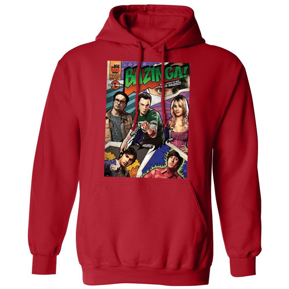 Classic Unisex Hoodie - BHHY6FR3 - Red - 5