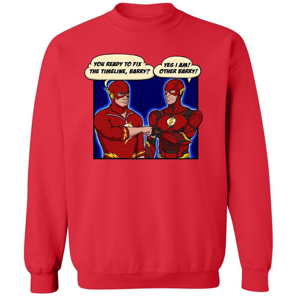 Classic Unisex Sweatshirt - DF25NVU9 - Red - 5