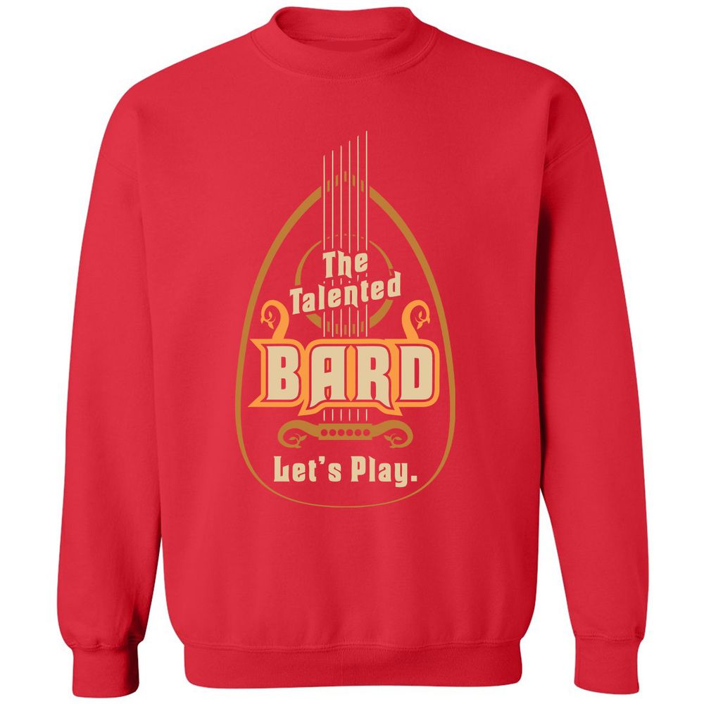 Classic Unisex Sweatshirt - BQ4SSTJQ - Red - 5