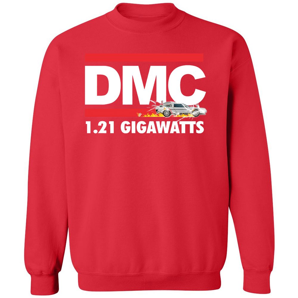 Classic Unisex Sweatshirt - Y74P42DC - Red - 5