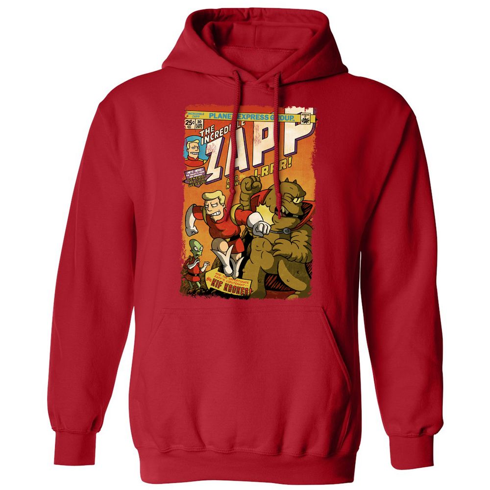 Classic Unisex Hoodie - CBVY7G2V - Red - 5