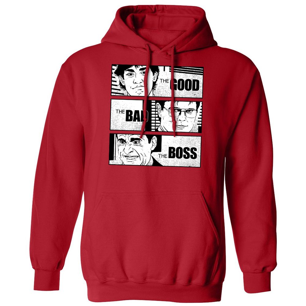 Classic Unisex Hoodie - LD3LDBHW - Red - 5