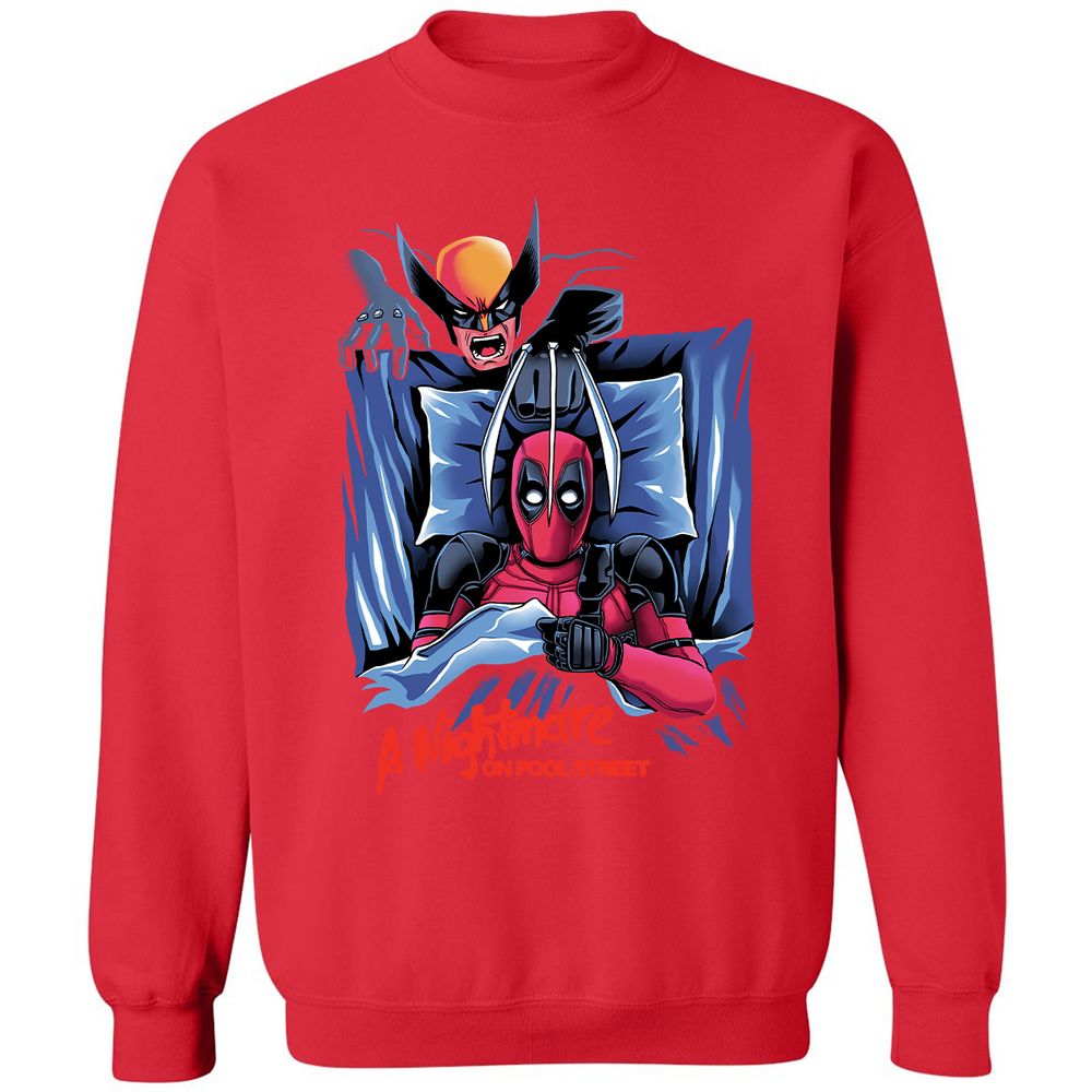 Classic Unisex Sweatshirt - VBMJ78NN - Red - 5