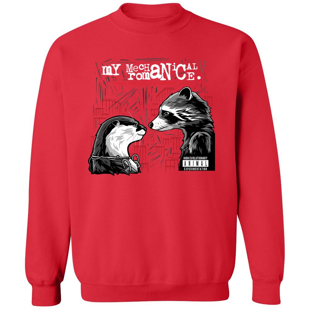 Classic Unisex Sweatshirt - TBNSZMQG - Red - 5