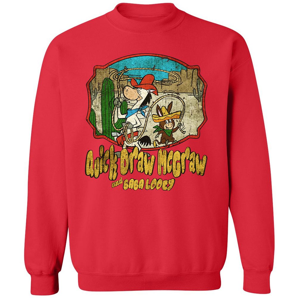 Classic Unisex Sweatshirt - 84VWQB1E - Red - 5