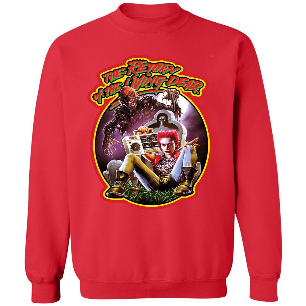 Classic Unisex Sweatshirt - P2EXSSNX - Red - 5