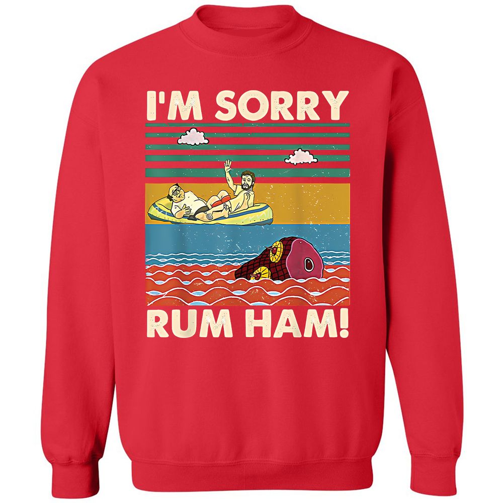 Classic Unisex Sweatshirt - 4P688NDJ - Red - 5