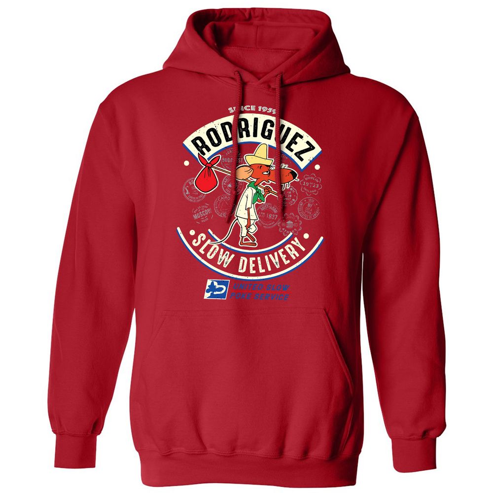 Classic Unisex Hoodie - HG7WNCPV - Red - 5