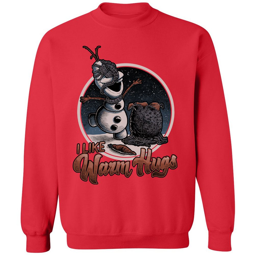 Classic Unisex Sweatshirt - 8LM3F1RK - Red - 5