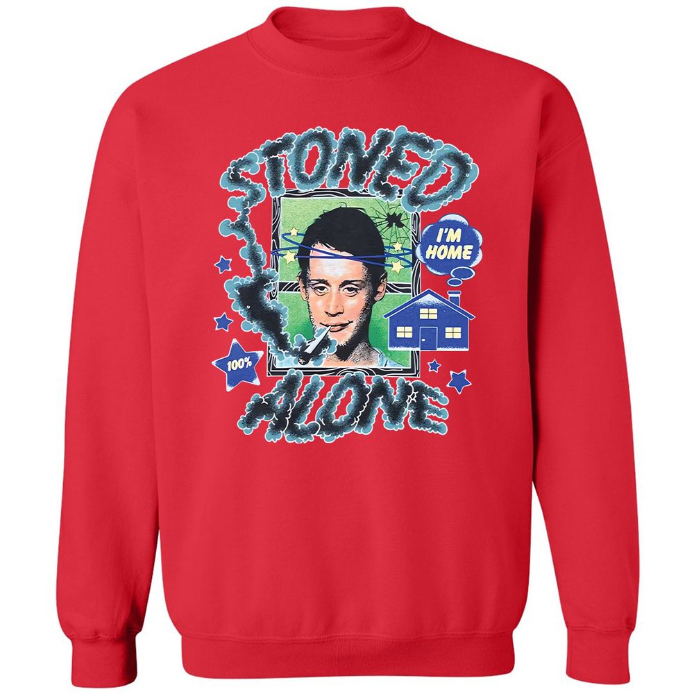 Stoned home alone - Red - 5