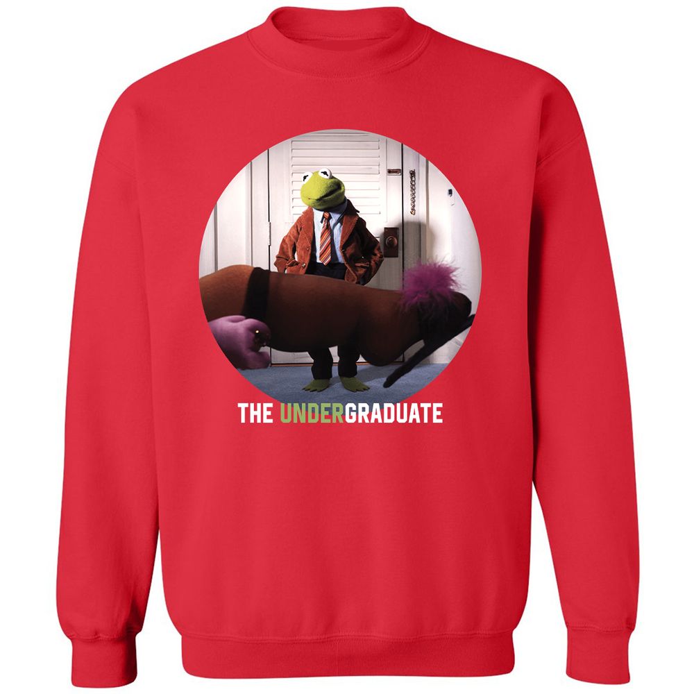 Classic Unisex Sweatshirt - EB7BN8YM - Red - 5