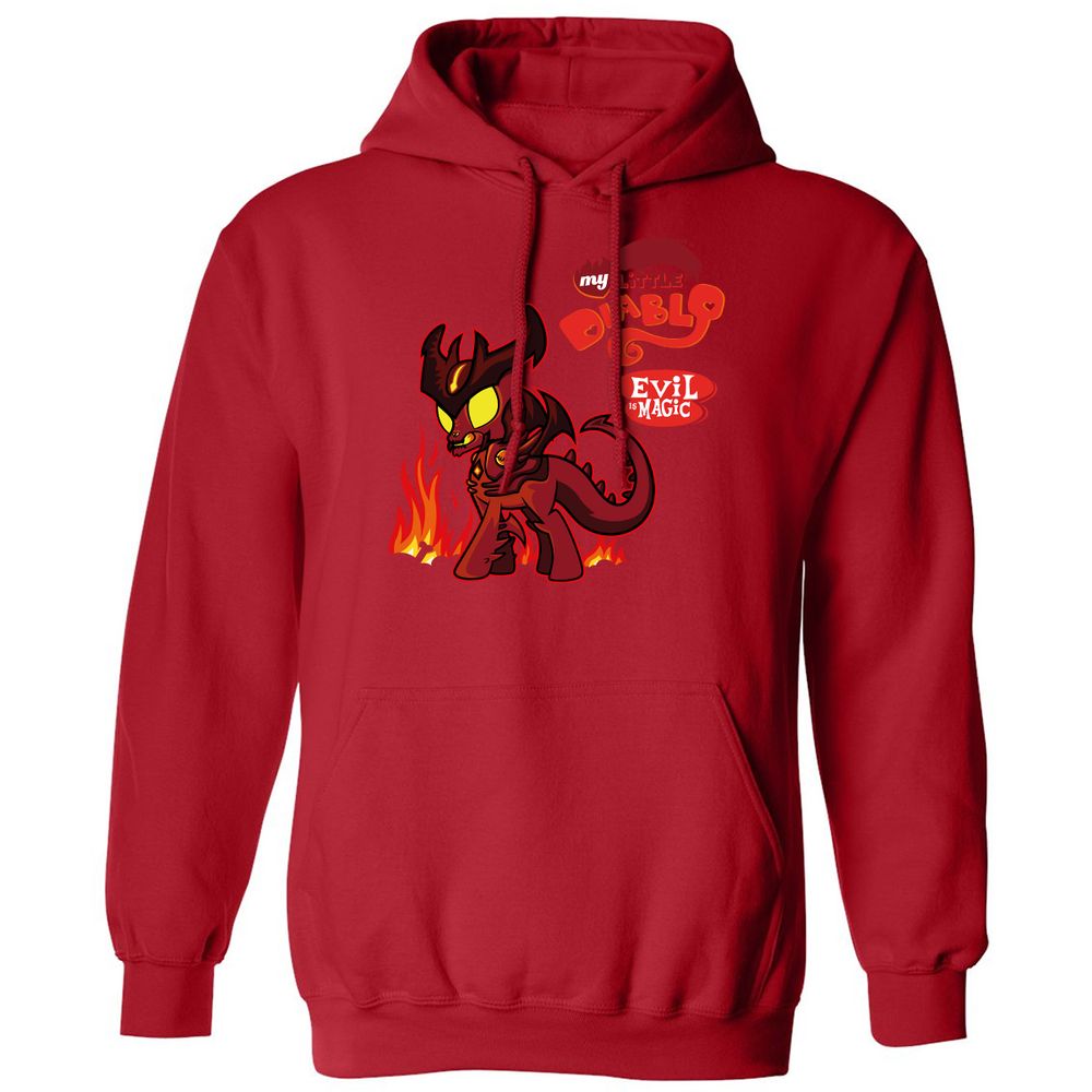Classic Unisex Hoodie - 3M8PPX4M - Red - 5