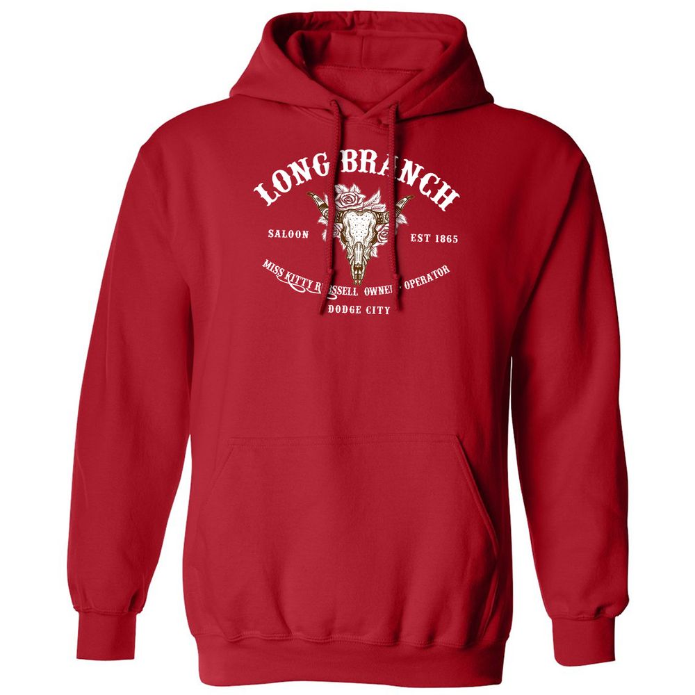 Classic Unisex Hoodie - U1G4652Q - Red - 5