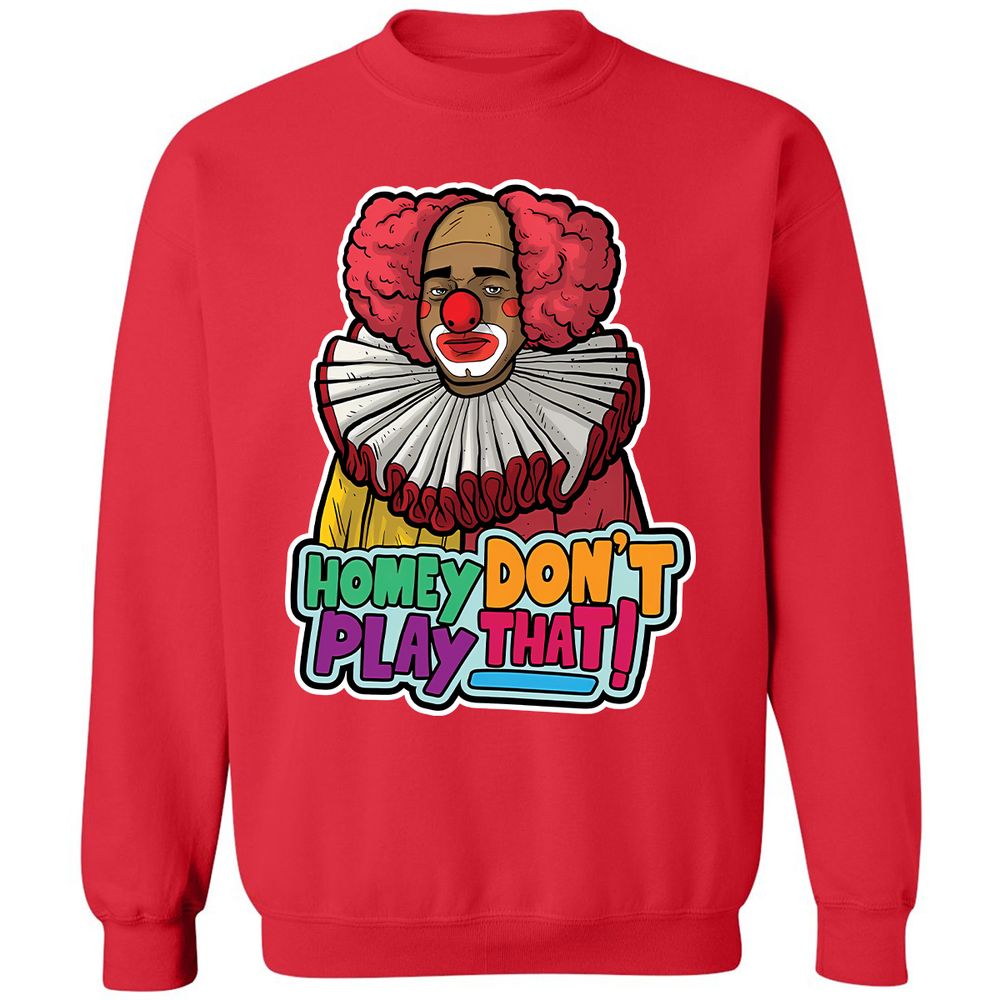 Classic Unisex Sweatshirt - JK6GFDZJ - Red - 5