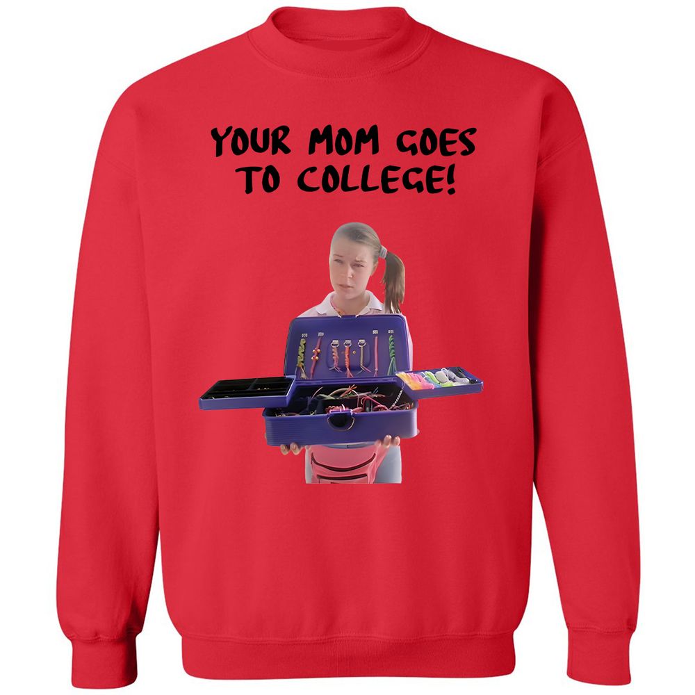 Classic Unisex Sweatshirt - W9RHMJ3V - Red - 5