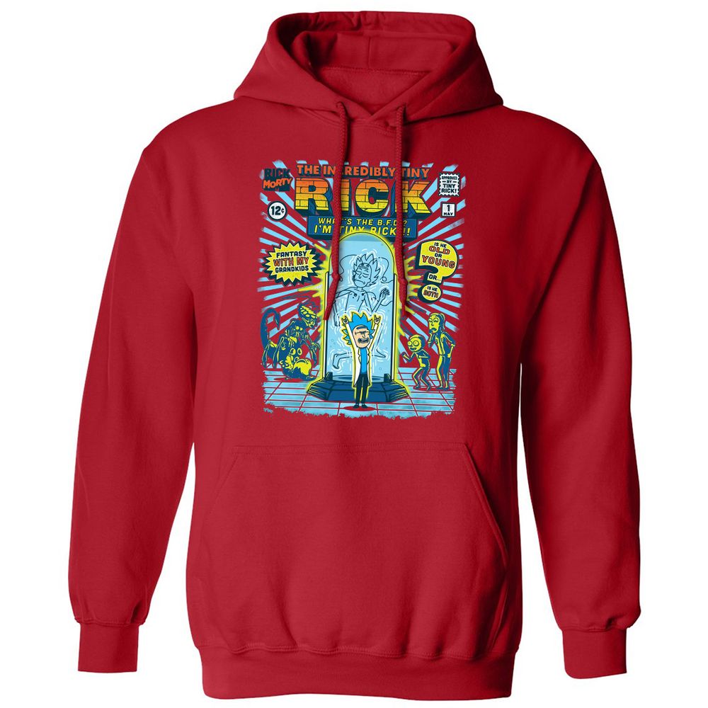 Classic Unisex Hoodie - UBWVGAAH - Red - 5