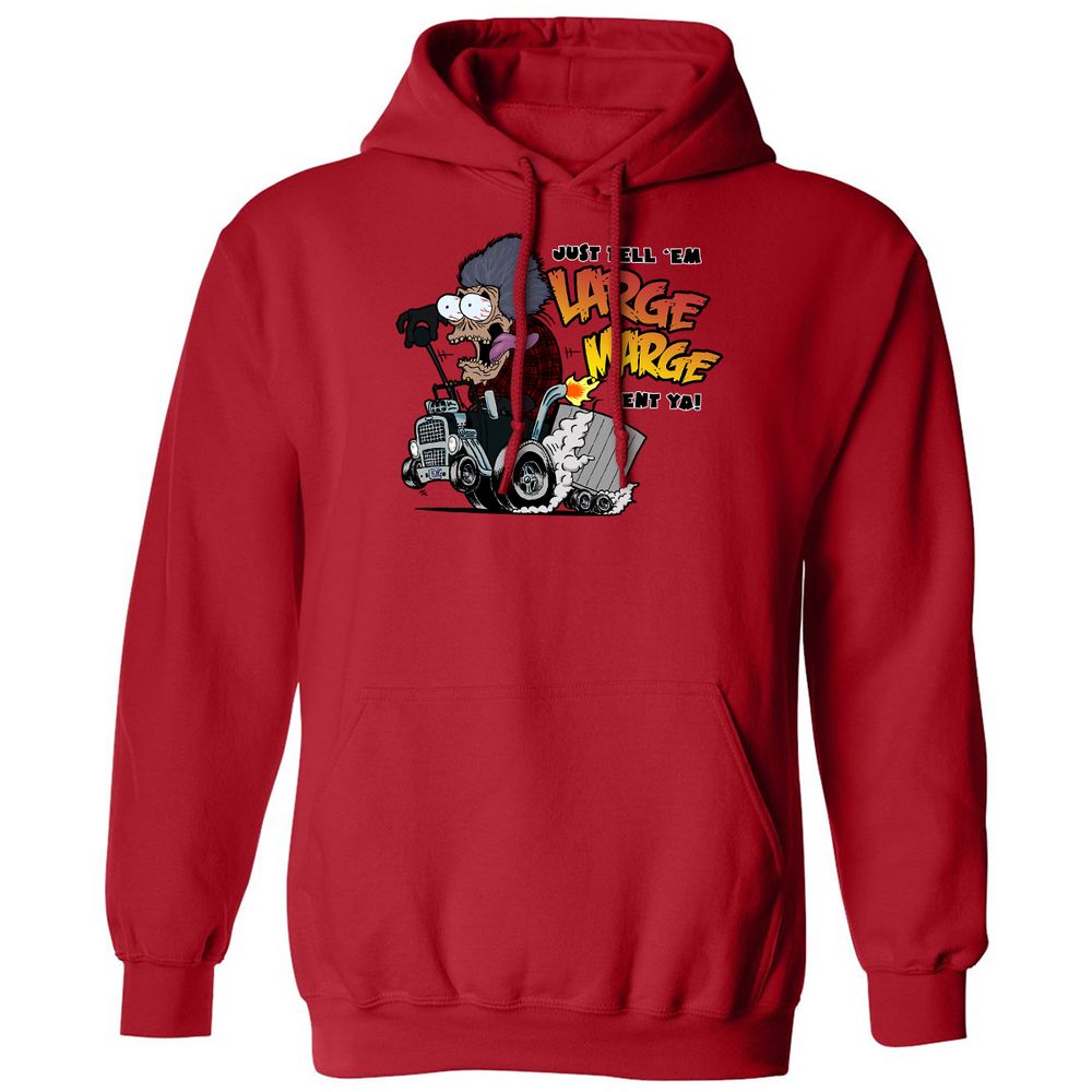 Classic Unisex Hoodie - MZVGSNTK - Red - 5